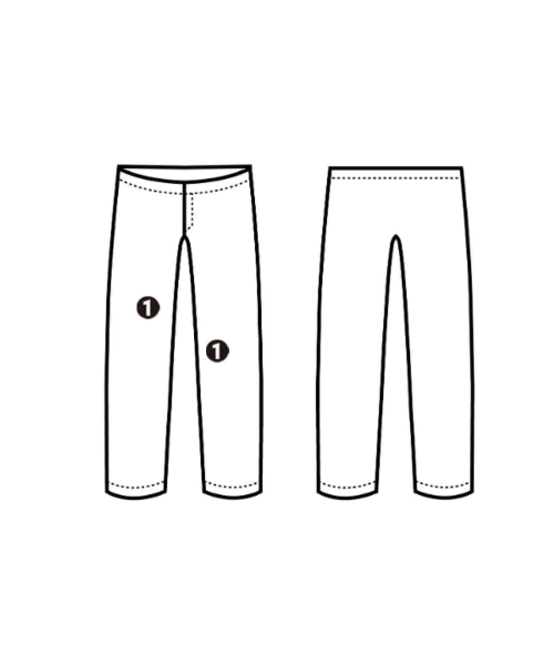 RED CARD（レッドカード）デニムパンツ 白 サイズ:23(XS位) レディース/2200661749067