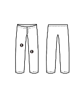 RED CARD（レッドカード）デニムパンツ 白 サイズ:23(XS位) レディース/2200661749067