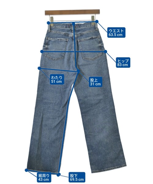 RED CARD（レッドカード）デニムパンツ 青 サイズ:23(XS位) レディース/2200665917042