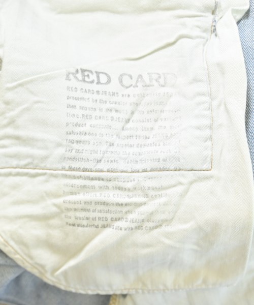 RED CARD（レッドカード）デニムパンツ 青 サイズ:33(L位) メンズ/2200666671035
