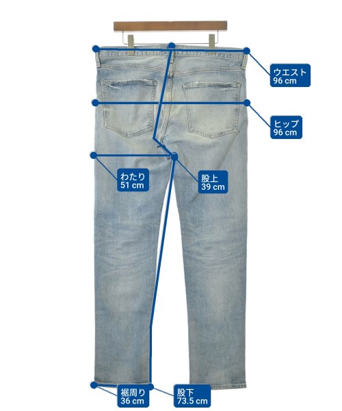 RED CARD（レッドカード）デニムパンツ 青 サイズ:33(L位) メンズ/2200666671035