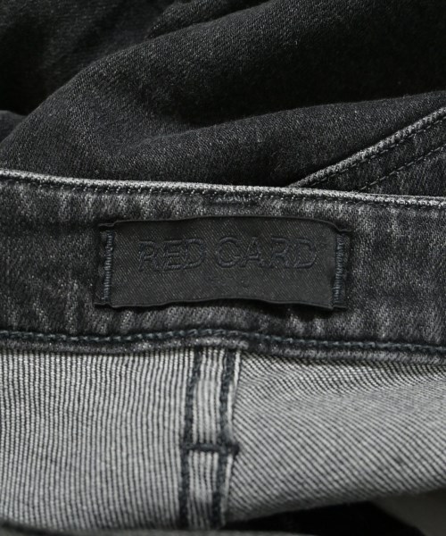 RED CARD（レッドカード）デニムパンツ 黒 サイズ:24(S位) レディース/2200664217136