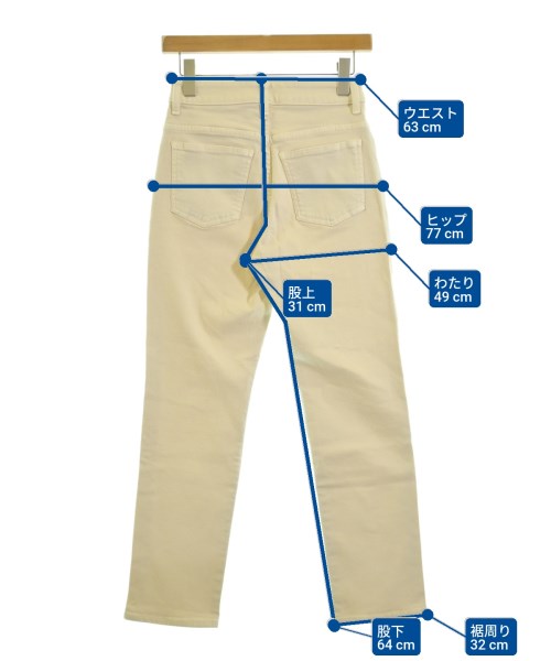 RED CARD（レッドカード）デニムパンツ ベージュ サイズ:22(XXS位) レディース/2200655218012