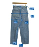 RED CARD（レッドカード）デニムパンツ 青 サイズ:22(XS位) レディース/2200667972032
