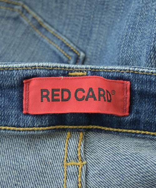 RED CARD（レッドカード）デニムパンツ 青 サイズ:25(S位) レディース/2200668127028
