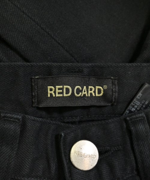 RED CARD（レッドカード）デニムパンツ 黒 サイズ:20(XXS位) レディース/2200668631013