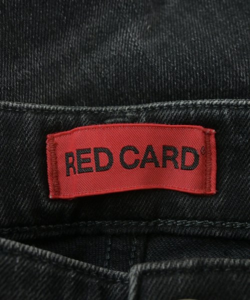 RED CARD（レッドカード）デニムパンツ 黒 サイズ:26(M位) レディース/2200726149108