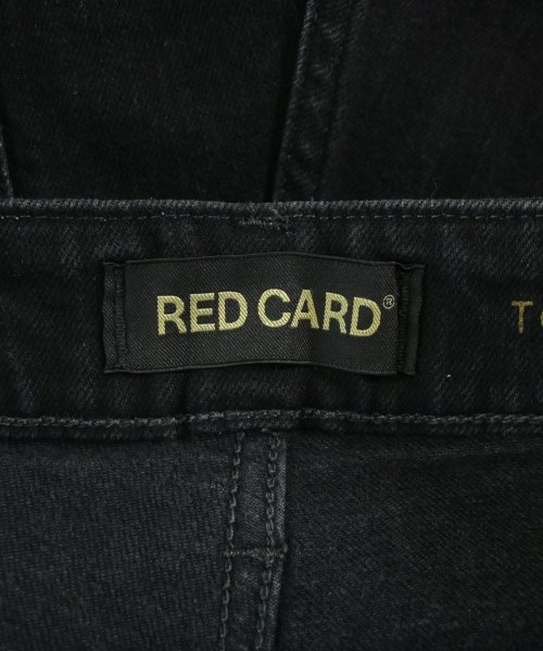 RED CARD（レッドカード）デニムパンツ 黒 サイズ:24(S位) レディース/2200729429108