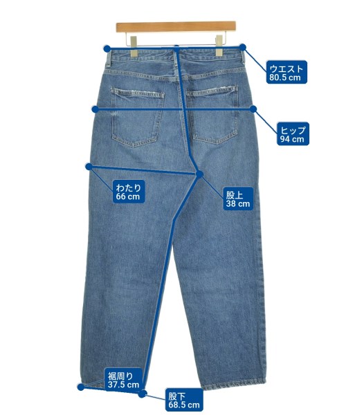 RED CARD（レッドカード）デニムパンツ 青 サイズ:28(L位) レディース/2200723982104