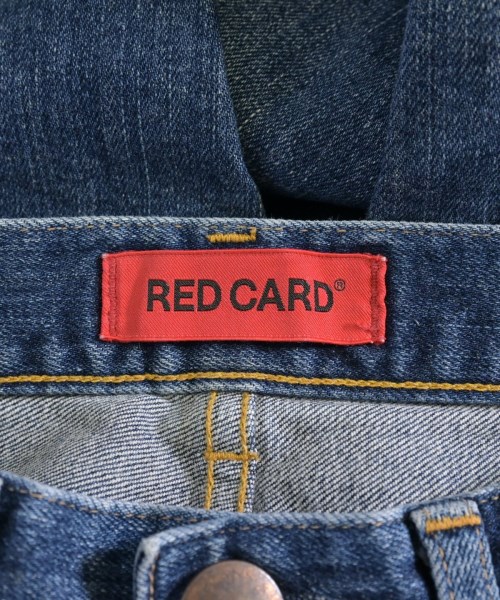 RED CARD（レッドカード）デニムパンツ 青 サイズ:22(XS位) レディース/2200726460272
