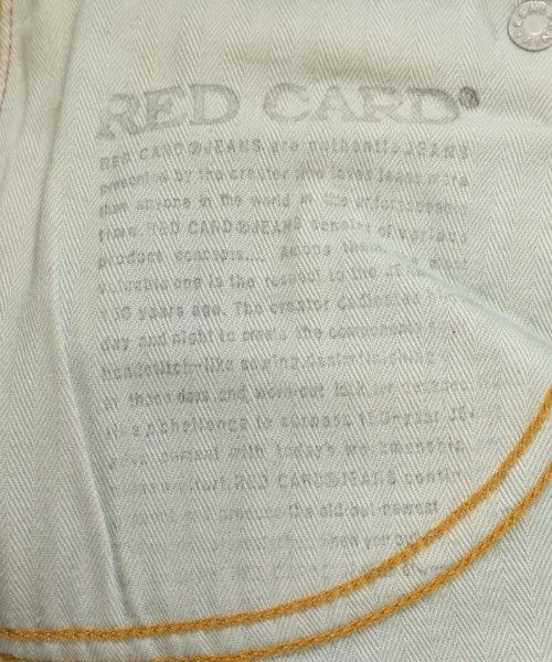 RED CARD（レッドカード）デニムパンツ 紺 サイズ:28(S位) メンズ/2200734681249