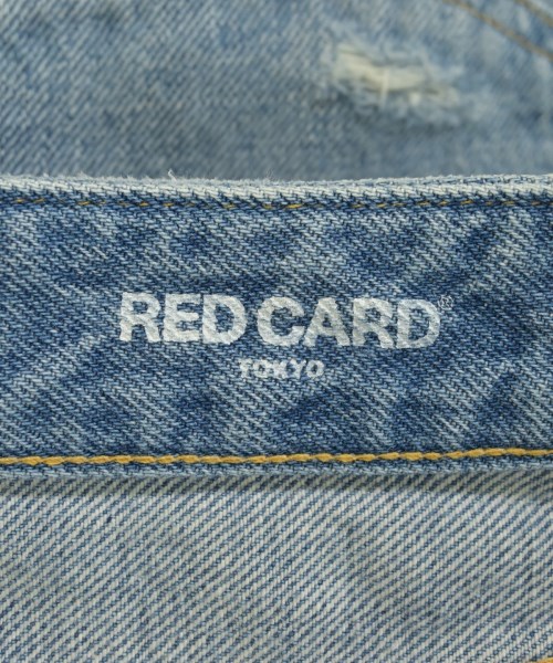 RED CARD（レッドカード）デニムパンツ 青 サイズ:26(M位) レディース/2200722104095