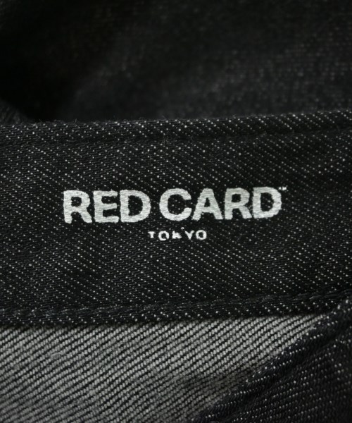 RED CARD（レッドカード）デニムパンツ 黒 サイズ:25(S位) レディース/2200722476017
