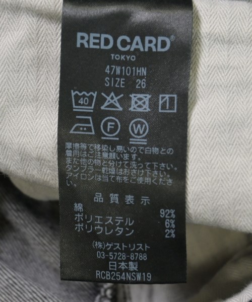 RED CARD（レッドカード）デニムパンツ 紺 サイズ:26(M位) レディース/2200720957020