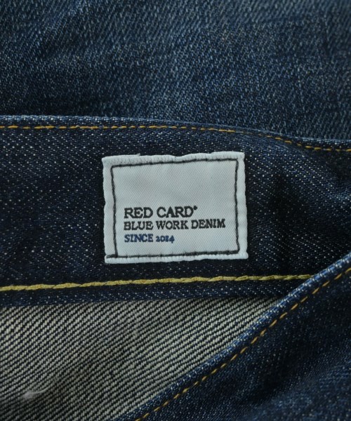 RED CARD（レッドカード）デニムパンツ 青 サイズ:30(XL位) レディース/2200722265130