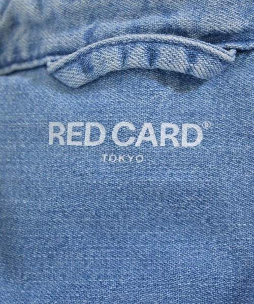RED CARD（レッドカード）カジュアルシャツ 青 サイズ:1(S位) レディース/2200727307040