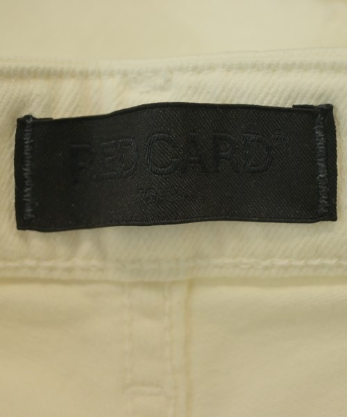 RED CARD（レッドカード）デニムパンツ 白 サイズ:25(S位) レディース/2200728783034
