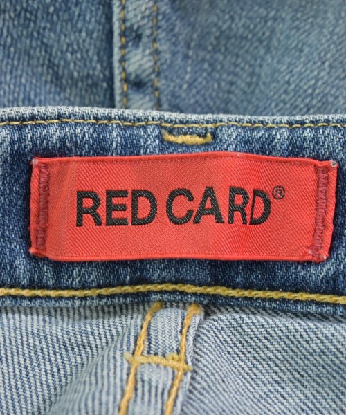 RED CARD（レッドカード）デニムパンツ 青 サイズ:24(S位) レディース/2200681374034