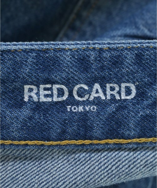 RED CARD（レッドカード）デニムパンツ 青 サイズ:27(XS位) メンズ/2200679273080