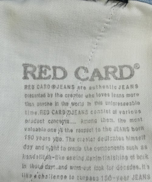 RED CARD（レッドカード）デニムパンツ 青 サイズ:24(S位) レディース/2200683237023