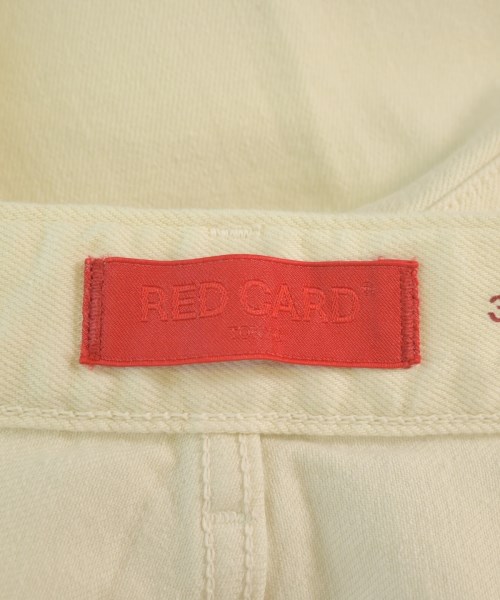 RED CARD（レッドカード）デニムパンツ 白 サイズ:26(M位) レディース/2200686430018