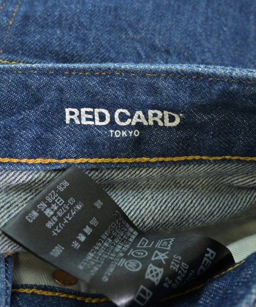 RED CARD（レッドカード）デニムパンツ 青 サイズ:24(S位) レディース/2200692447055