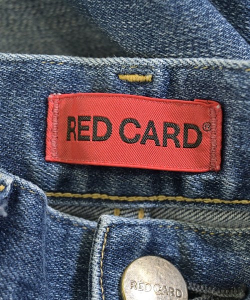 RED CARD（レッドカード）デニムパンツ 青 サイズ:23(XS位) レディース/2200686445067