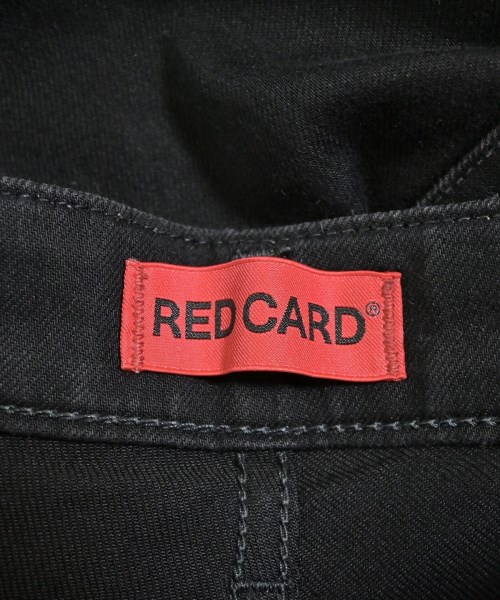 RED CARD（レッドカード）デニムパンツ 黒 サイズ:23(XS位) レディース/2200688033248