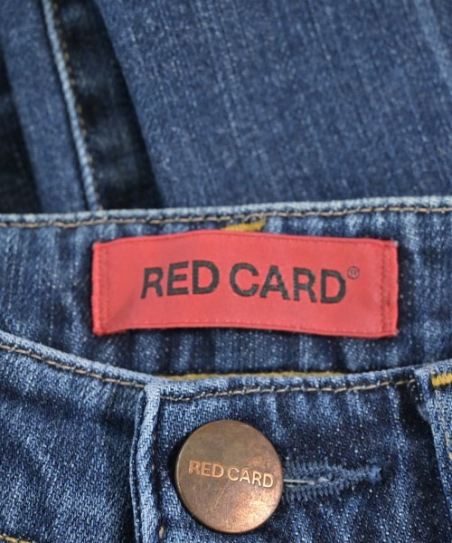 RED CARD（レッドカード）デニムパンツ 青 サイズ:23(XS位) レディース/2200688033262