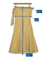 Haute Hippie（オートヒッピー）ロング・マキシ丈スカート ベージュ サイズ:XS レディース/2200669227031