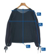 DUAL VIEW（デュアルビュー）ブラウス 紺 サイズ:40(M位) レディース/2200642639134