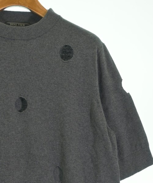 DUAL VIEW（デュアルビュー）ニット・セーター グレー サイズ:42(L位) レディース/2200630688151