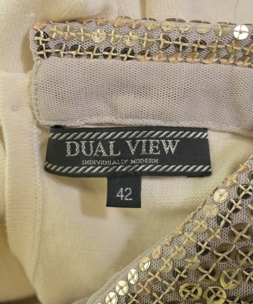 DUAL VIEW（デュアルビュー）ニット・セーター ベージュ サイズ:42(L位) レディース/2200630688175