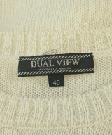 DUAL VIEW（デュアルビュー）ニット・セーター 白 サイズ:40(M位) レディース/2200611528056