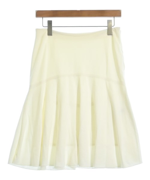 DUAL VIEW(デュアルビュー)ひざ丈スカート 白 サイズ:40(L位)/2200679459033