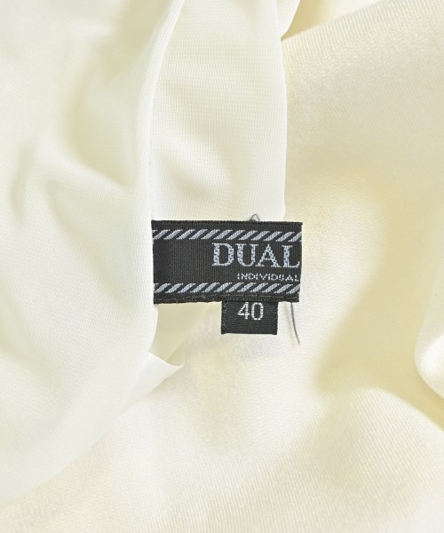 DUAL VIEW（デュアルビュー）ひざ丈スカート 白 サイズ:40(L位) レディース/2200679459033