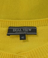 DUAL VIEW（デュアルビュー）カーディガン 黄 サイズ:42(L位) レディース/2200693647102
