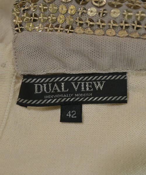DUAL VIEW（デュアルビュー）ニット・セーター ベージュ サイズ:42(L位) レディース/2200714583044