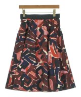 DUAL VIEW（デュアルビュー）ひざ丈スカート 赤 サイズ:40(M位) レディース/2200652867015