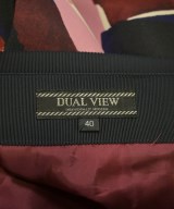 DUAL VIEW（デュアルビュー）ひざ丈スカート 赤 サイズ:40(M位) レディース/2200652867015