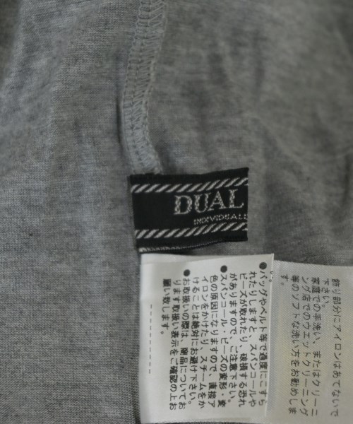 DUAL VIEW（デュアルビュー）Tシャツ・カットソー グレー サイズ:42(L位) レディース/2200666167057