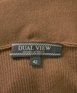 DUAL VIEW（デュアルビュー）カーディガン 茶 サイズ:42(L位) レディース/2200713391657