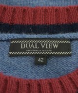 DUAL VIEW（デュアルビュー）ニット・セーター 青 サイズ:42(L位) レディース/2200713391664