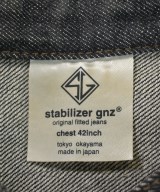 STABILIZER Gnz（スタビライザージーンズ）デニムジャケット 黒 サイズ:42(L位) メンズ/2200637638012