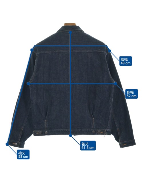 STABILIZER Gnz（スタビライザージーンズ）デニムジャケット 青 サイズ:-(M位) メンズ/2200626395117