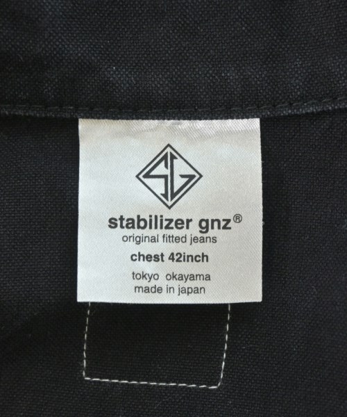 STABILIZER Gnz（スタビライザージーンズ）デニムジャケット 黒 サイズ:42(XS位) メンズ/2200694743056