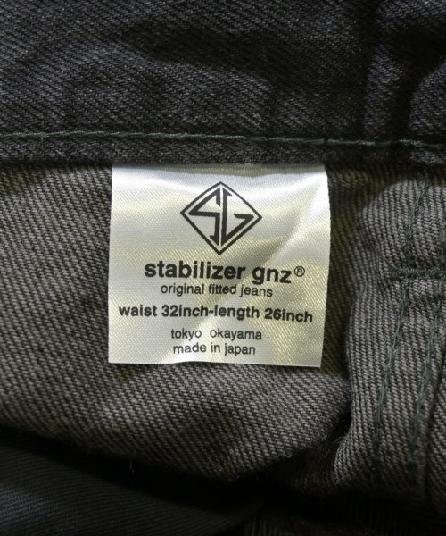 STABILIZER Gnz（スタビライザージーンズ）デニムパンツ 黒 サイズ:32(L位) メンズ/2200718000295