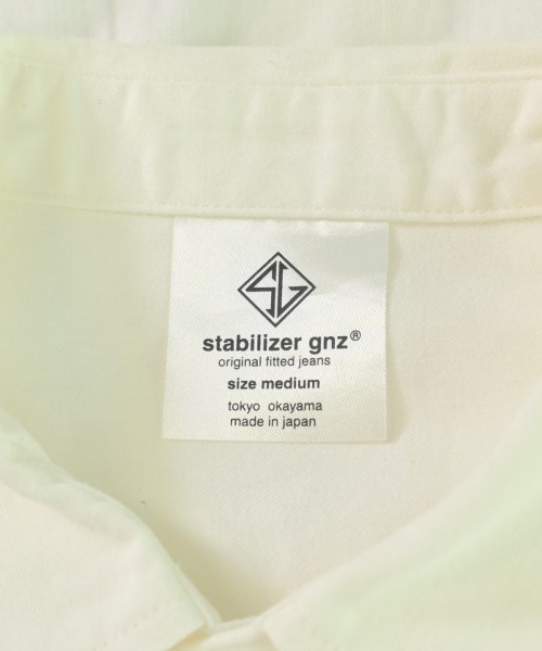 STABILIZER Gnz（スタビライザージーンズ）カジュアルシャツ 白 サイズ:M メンズ/2200721543079