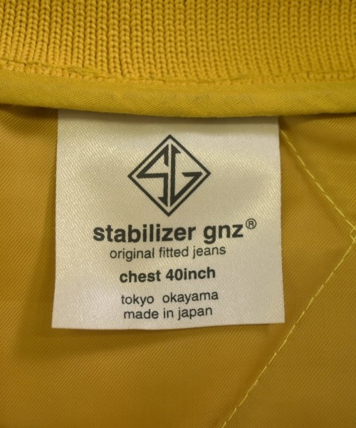 STABILIZER Gnz（スタビライザージーンズ）ダウンジャケット/ダウンベスト 黄 サイズ:40(M位) メンズ/2200692494011