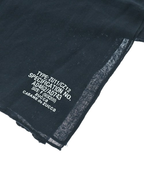 CABANE de zucca（カバンドズッカ）ストール 紺 サイズ:F レディース/2200619223052